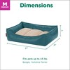 FurHaven Leather Look Cozy Couch Pet Bed for Dogs and Cats - 2 of 4