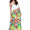 Women's Tiered Ruffled Floral Maxi Skirt - BTFL-life - 3 of 4