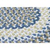 Colonial Mills Blokburst - Blueberry Pie 2 Ft x7 Ft Runner (Oval) Rug Indoor 50% Polyester/30% Polypropylene/20% Cotton - 3 of 4