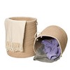 Colonial Mills  Soft Chenille Woven Hampers - Sand 17"x17"x22" - 4 of 4