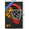 Trends International NHL Chicago Blackhawks - Mask 16 Unframed Wall Poster Prints - 3 of 4