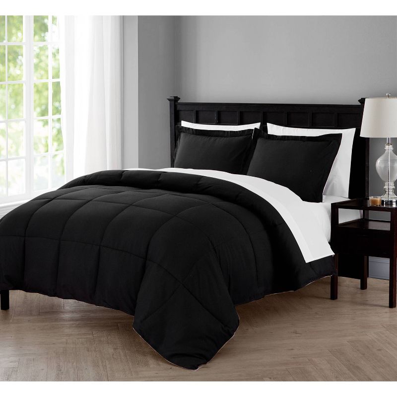 Lincoln Down Alternative Reversible Bed in a Bag Comforter Set  - VCNY, 4 of 13