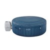 Bestway SaluSpa Milan AirJet 2 to 6 Person Inflatable Hot Tub Round Portable Outdoor Spa with 140 Soothing AirJets, App Control and Cover, Blue - 4 of 4