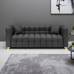 80" 3-Seater Technology Fabric Sofa Couch with Waterproof Fabric - 1 of 4