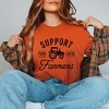 Simply Sage Market Women's Support Local Farmers Short Sleeve Garment Dyed Tee - 2 of 4