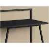 Monarch Specialties Computer Desk Home Office Laptop 30InchL Work Metal Laminate Black Contemporary Modern - 3 of 4