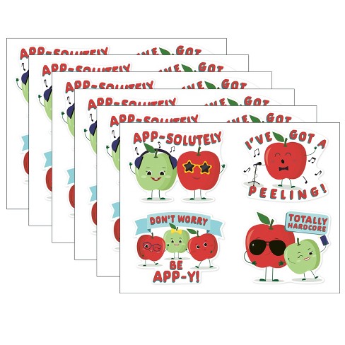 Jumbo Pineapple Scented Stickers