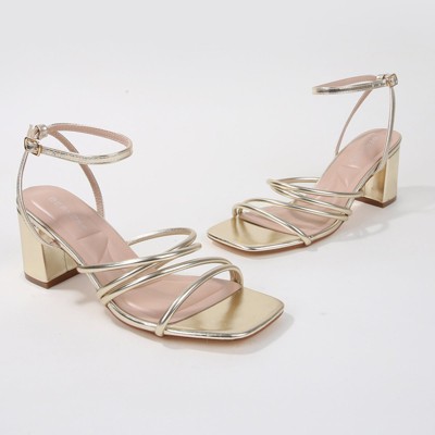 Berness Women's Emmarie Strappy Block Heel Sandals - image 3