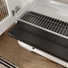 Famapy Elegant Furniture - Style Large Bird Cage: A Safe and Comfortable Home for Your Feathered Friends - 4 of 4