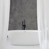 Cement Concrete Vinyl Peel and Stick Wallpaper Roll Dark Grey Self Adhesive Contact Paper (Covers 36 sq. ft.) - 3 of 4