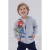 PJ Masks Gekko Owlette Catboy Toddler Boys Fleece Zip Up Hoodie Toddler to Big Kid - 2 of 4