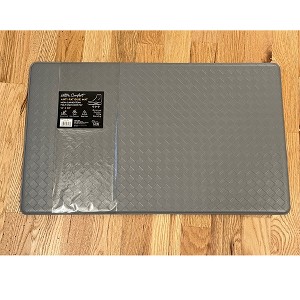 RT Designers Collection Anti-Fatigue Premium High Quality Emboss Mat/Runner Silver - 1 of 3