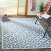 Linden LND127 Power Loomed Indoor/Outdoor Rugs - Safavieh - 2 of 4