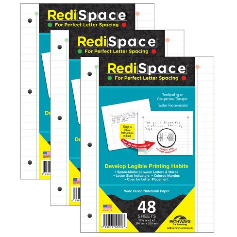 Pathways For Learning Redispace® Notebook Filler Paper, 48 Sheets Per ...