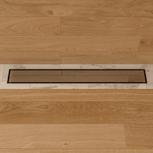 ALFI ABLD24B-PSS 24Inch Modern Polished Stainless Steel Linear Shower Drain with Solid Cover - 1 of 4