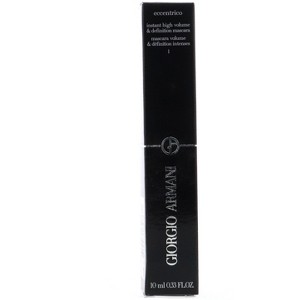 Giorgio Armani Eccentrico Instant High Volume & Definition Mascara, #01 Obsidian Black, 0.33 oz - 1 of 4