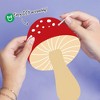 Big Dot of Happiness Wild Mushrooms Garland Banner, Toadstool Decor, Birthday Party Decorations Backdrop, 30 Feet of Cord, 15 Paper Mushroom Shapes - 3 of 4