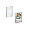 Azar Displays Self Adhesive Clear Acrylic Sign Holder Frames, 2 -Pack - 2 of 4