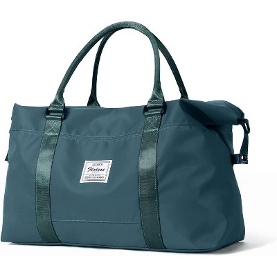 Large Sport Gym Tote for Women, Waterproof Carry On Overnight Bag with Wet Pocket, Airplane Travel Ready