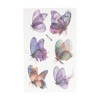 Unique Bargains Realistic Colorful Temporary Tatto Pink Green 10 Pcs - 3 of 4