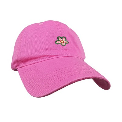 Anna-Kaci Women's Flower Embroidered Baseball Cap Low Bun Soft Cotton Trucker Hat