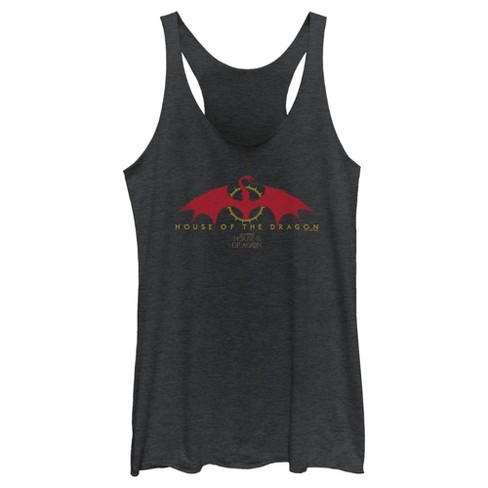 Women's Game of Thrones: House of the Dragon Red Dragon Logo Racerback Tank Top - image 1 of 4