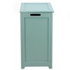 Oceanstar Storage Laundry Hamper, Turquoise - 4 of 4