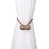 Elegant Magnetic Curtain Tiebacks (Set of 2) - Tree City - 4 of 4