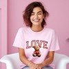 Simply Sage Market Women's Love Bear Short Sleeve Graphic Tee - 2 of 4