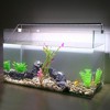 Unique Bargains Plastic Artificial Water Plants Aquarium Decorations Grass Pink 12.2" Height 1 Pc - 2 of 4