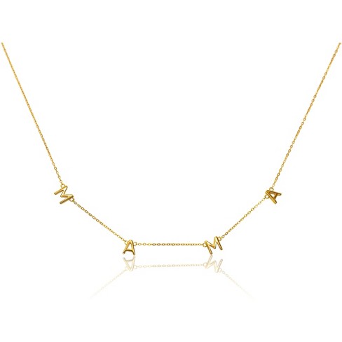 Benevolence La Mama Necklace - 14k Gold Dipped For Women : Target