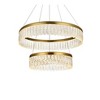 Elegant Lighting Rune 2 - Light Chandelier in  Satin Gold - 3 of 4