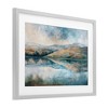 Stupell Industries Lake Reflecting Rolling Hills Framed Print Under Glass - 2 of 4