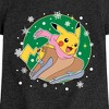 Girls' - Pokémon - Pikachu Sled Fitted Short Sleeve Graphic T-Shirt - 2 of 4