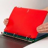 Five Star 3pk 2-Pocket File Dividers Red: Polypropylene Binder Dividers with Pockets, Filing Accessories, 11.5" x 10" - 4 of 4
