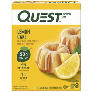 Quest Nutrition Protein Bar - Lemon Cake - 1 of 4