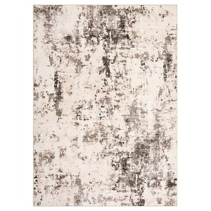 COZONY Abstract Area Rug, Non-Slip Washable Low Pile Carpet, Modern Floral Design for Living Room, Bedroom, Hallway Indoor - 1 of 4