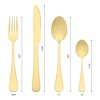 REGALWOVEN Stainless Steel Flatware Set 1 Set 4 Pcs - 2 of 4