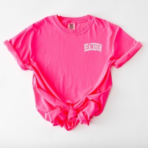 Simply Sage Market Embroidered Beachbum Garment Dyed Tee - 1 of 4