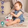 Kids Hits - Kids Hits: Colorful Wooden Push & Pull Toy Pull-Along Zebra - A Fun Companion for Toddler Exploration! - 3 of 4