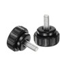 Unique Bargains Plastic Threaded Bolt Knurled Clamping Knob Thumb Screws 6 Pcs - 3 of 4