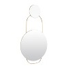 Glam Metal Round Wall Mirror Gold - Olivia & May: Luxury Decorative, No Assembly, Wall Mount, 27" Diameter - 4 of 4
