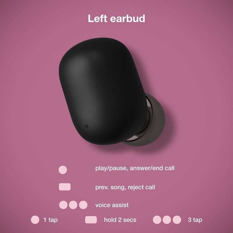 True Wireless Bluetooth Earbuds - heyday™, 5 of 9