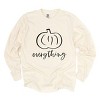 Simply Sage Market Pumpkin Everything Garment Dyed Long Sleeve - 2 of 4