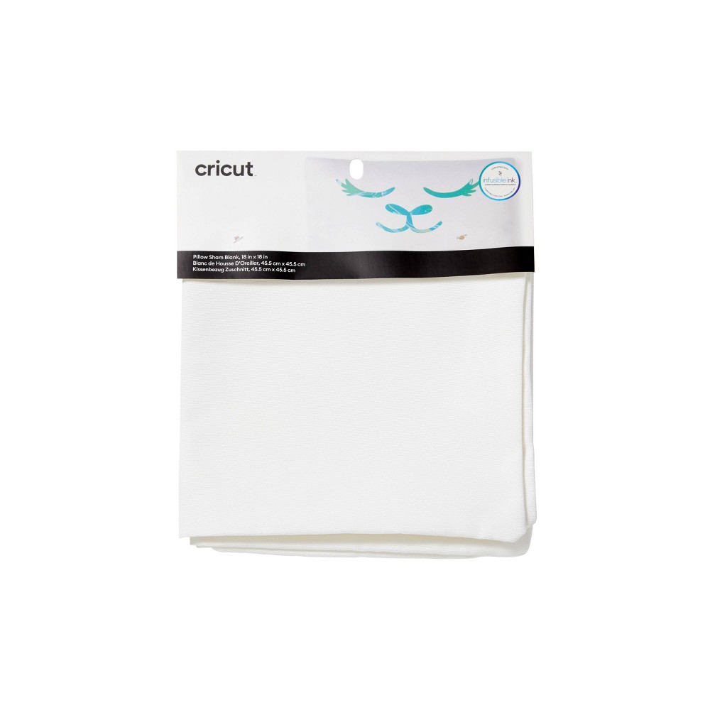 Photos - Pillowcase Cricut 18"x18" Infusible Ink Pillow Sham Blank - White 