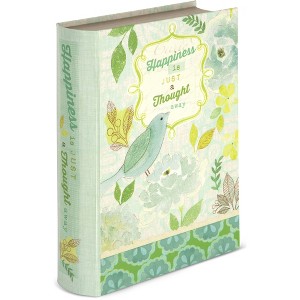 Pavilion Gift Company - Happiness - 6.5" x 2" x 8.5" Musical Book Box - Decorative Boxes - 1 of 4