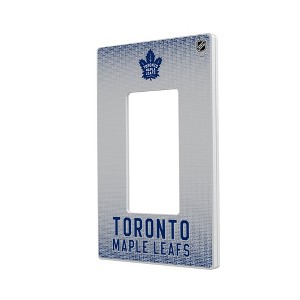 NHL Eastern Conference Teams Linen Hidden-Screw Light Switch Plate for Single Rocker - 1 of 4