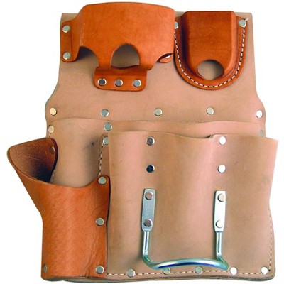 Bon Tool 84-433 Tool Holder - Leather 8 Pocket - Right