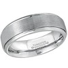 Jewelry Avalanche High Center Brushed Finish Beveled Tungsten Carbide Wedding Band, Comfort-fit, 7mm - 2 of 2