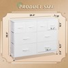 Dresser with 8 Drawers, Wide Fabric Storage Chest for Bedroom, Closet, Entryway - 4 of 4